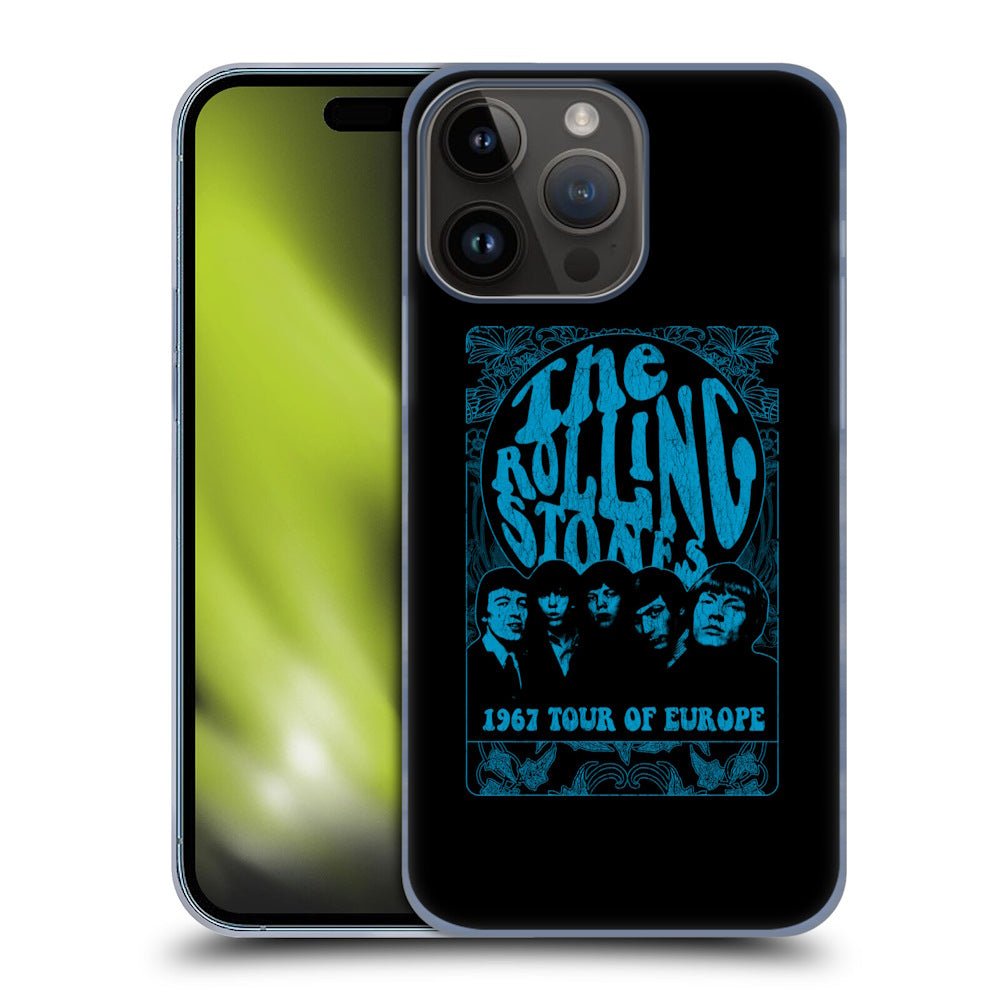 ROLLING STONES ローリングストーンズ (来日 35周年 記念 ) - Europe 1967 ハード case / Apple iPhoneケース - PGS